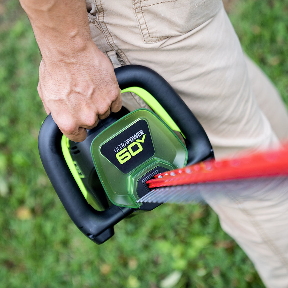 60 V häcksax 66 cm – 2 Ah-batteri