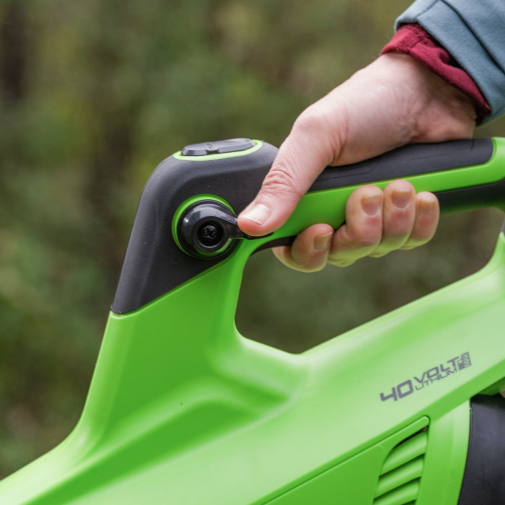 40 V lövblåsare 193 km/h, gen. II – 2 Ah-batteri