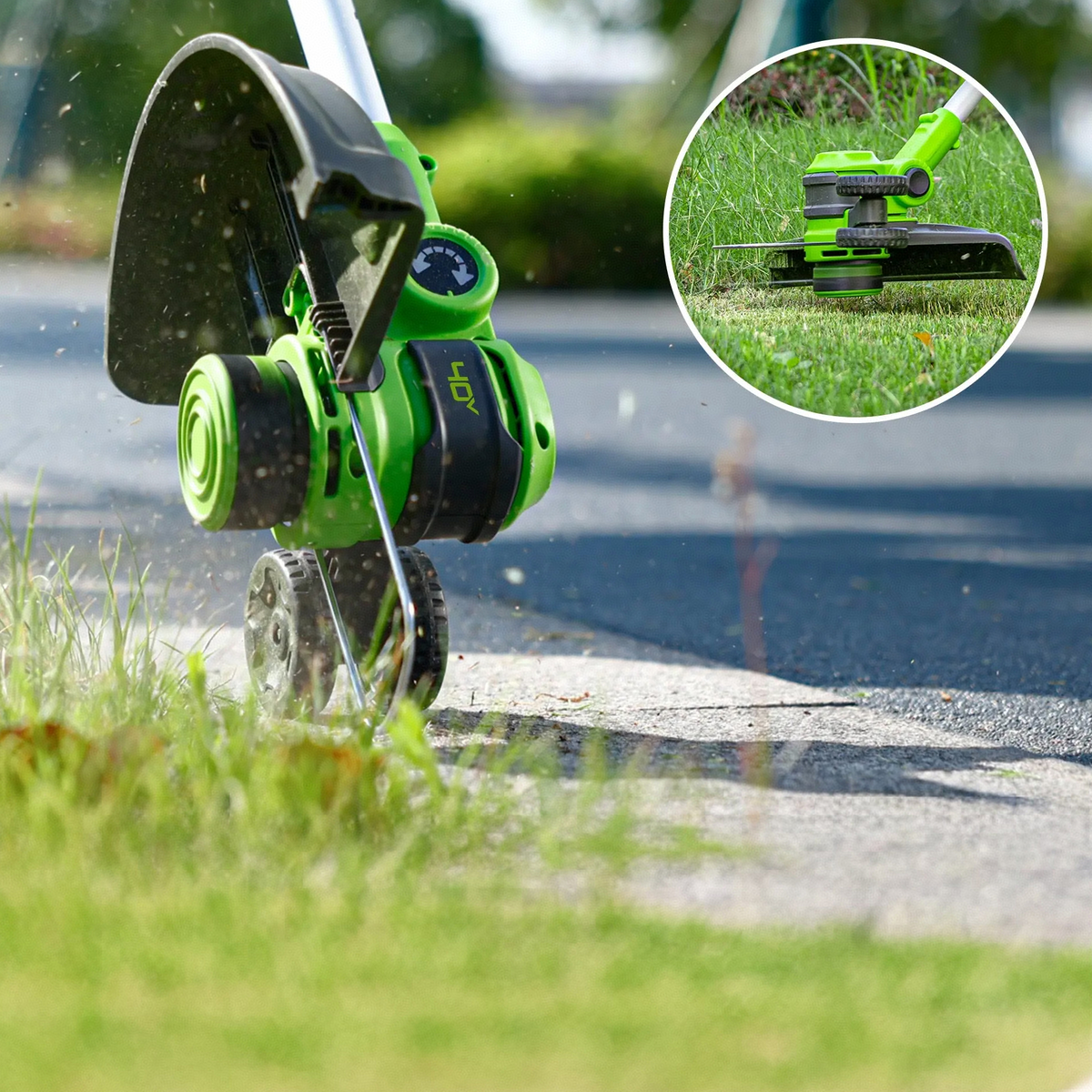 40 V grästrimmer 33 cm – endast verktyg