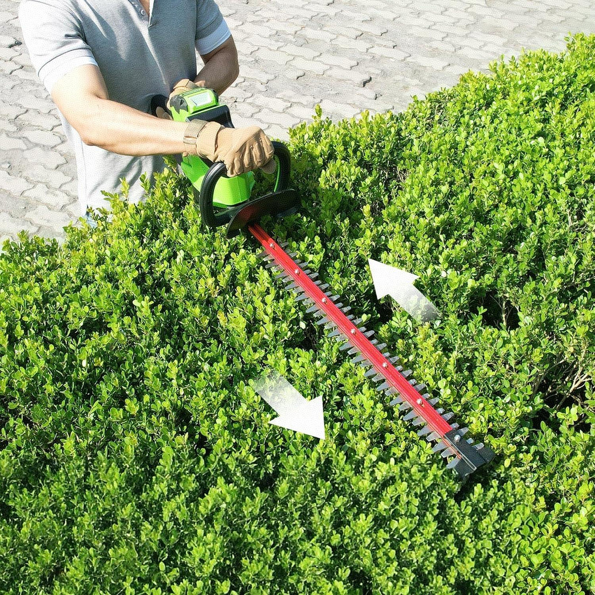 40 V häcksax 66 cm – endast verktyg