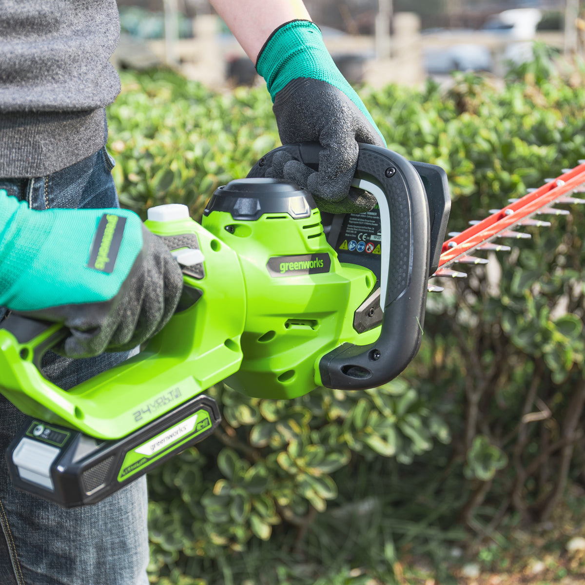 POWERALL 24 V häcksax 61 cm – endast verktyg