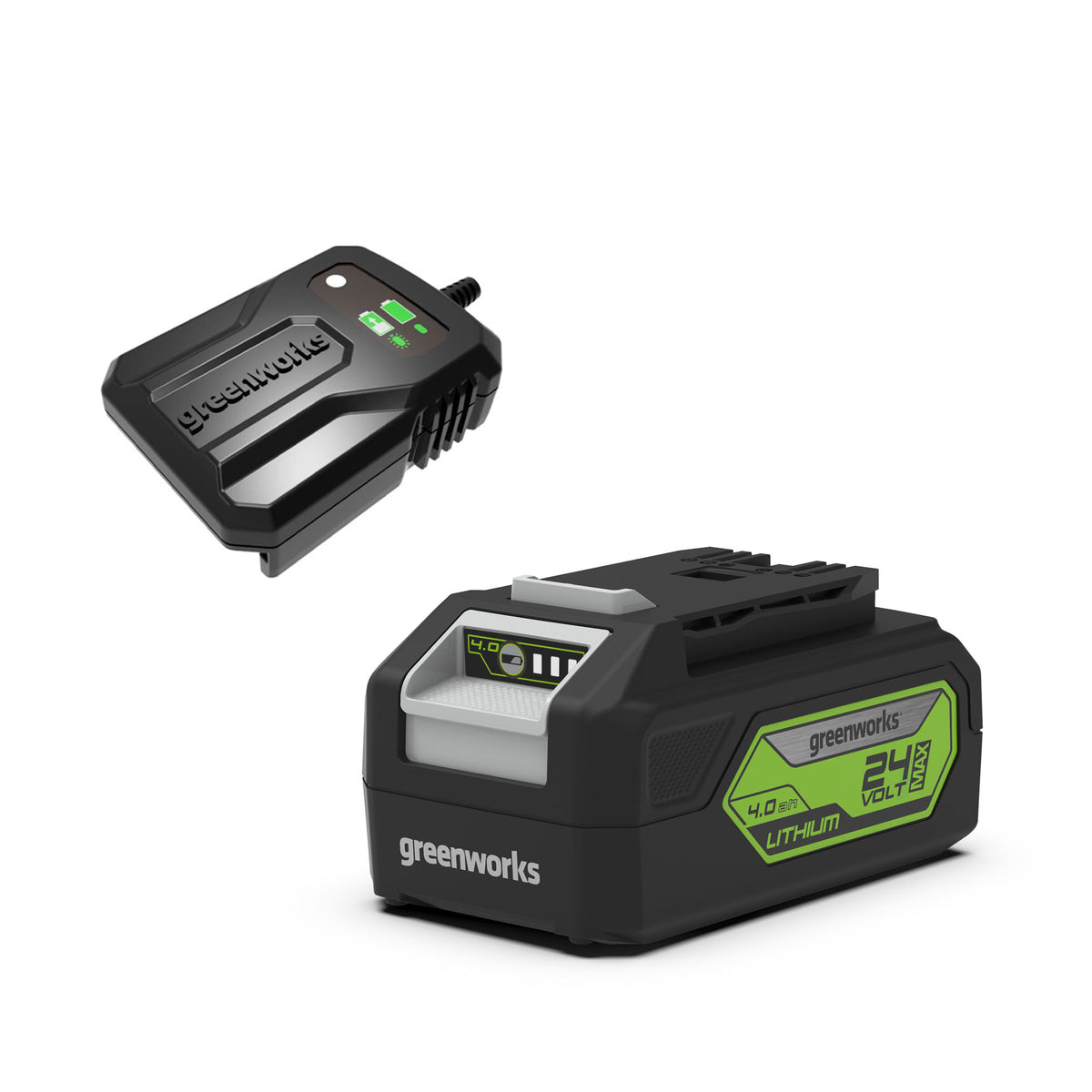 POWERALL 24V startpaket med 4Ah-batteri + laddare