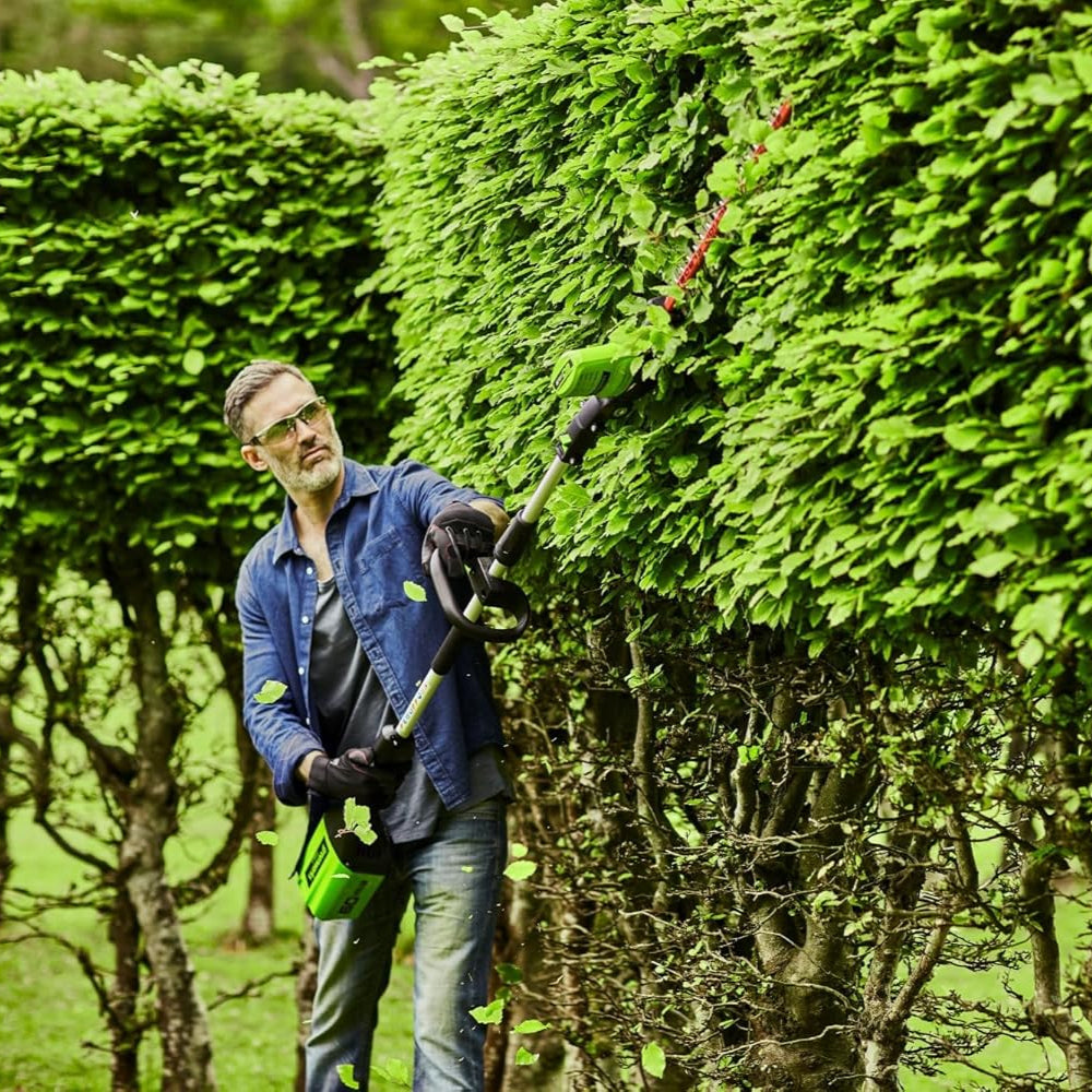 60V teleskopisk häcksax 51 cm – endast verktyg