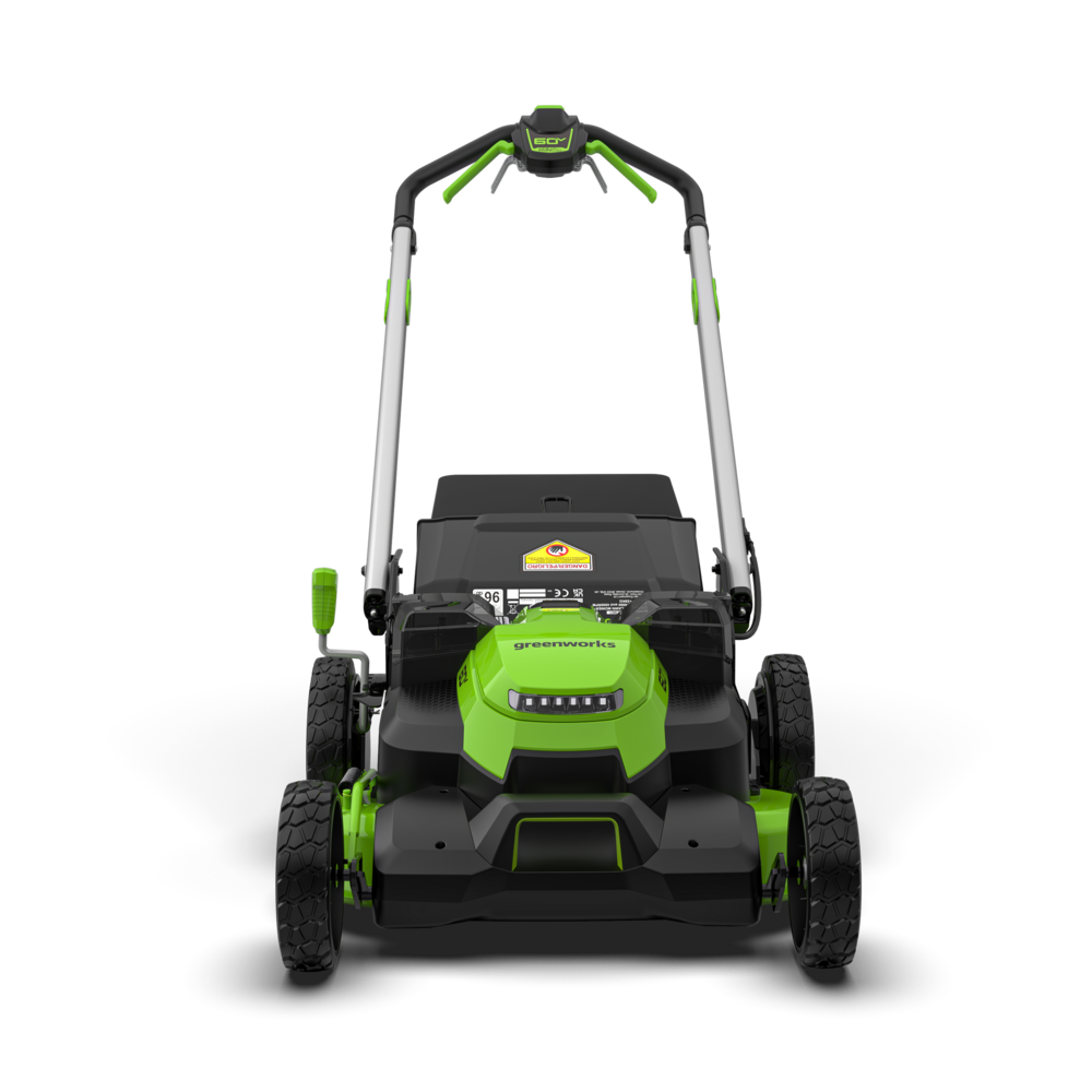 60 V gräsklippare 61 cm, självgående – 2 × 4 Ah-batteri