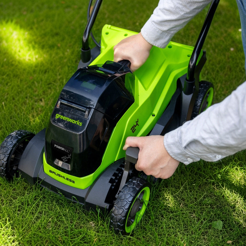 POWERALL 24 V gräsklippare 33 cm Gen. II – 4 Ah batteri