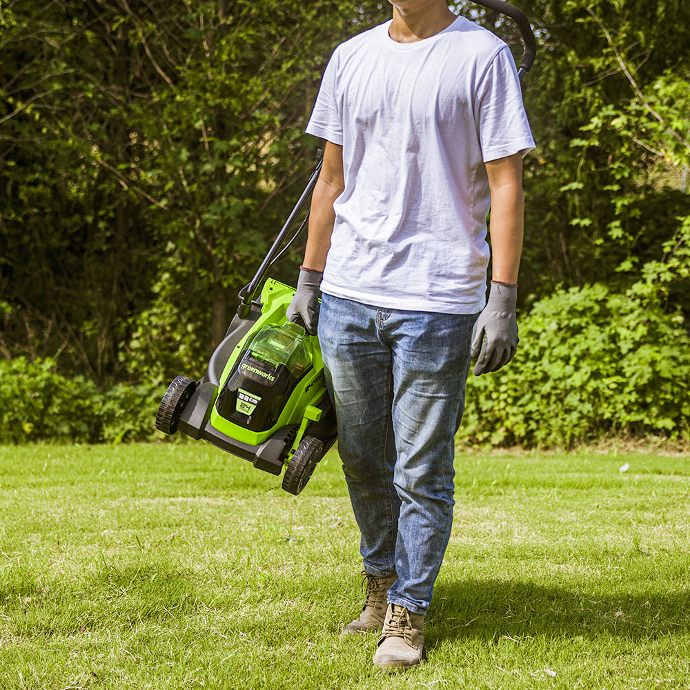 POWERALL 24 V gräsklippare 33 cm – 2 Ah-batteri