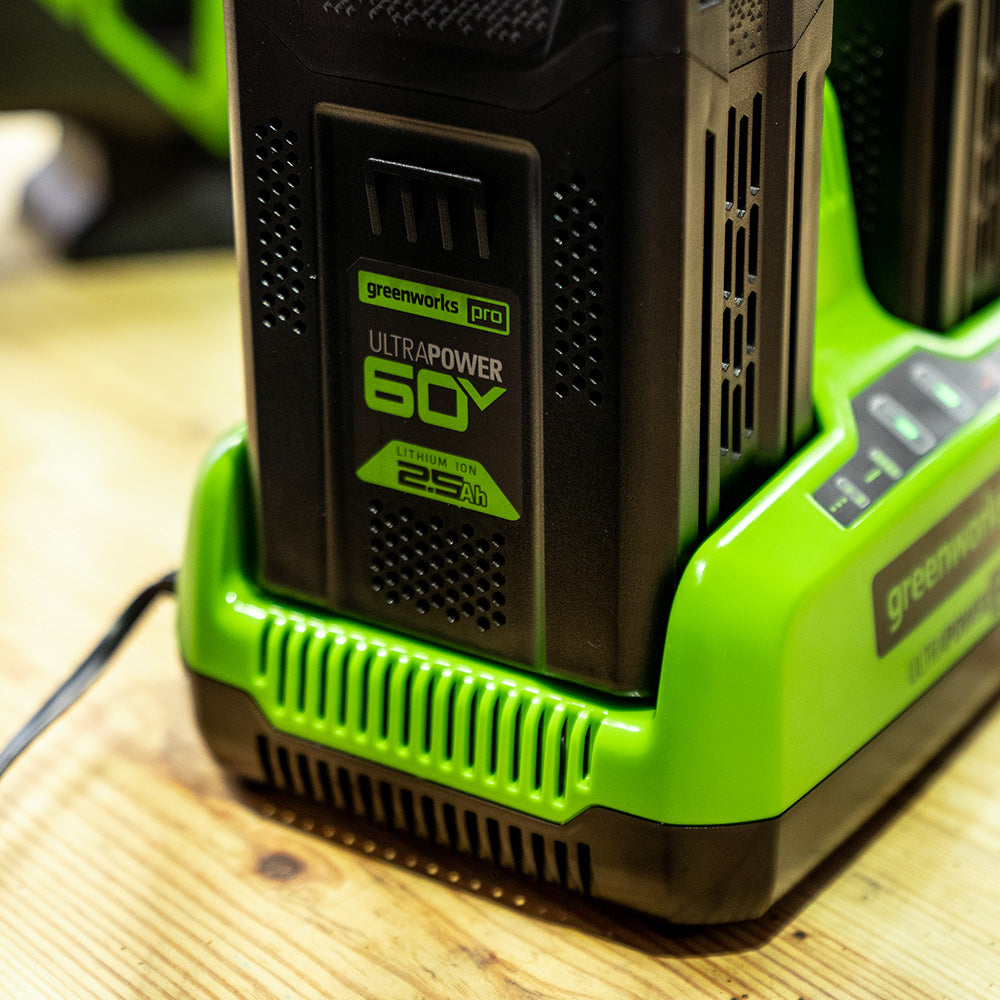 60V dubbelladdare 6A