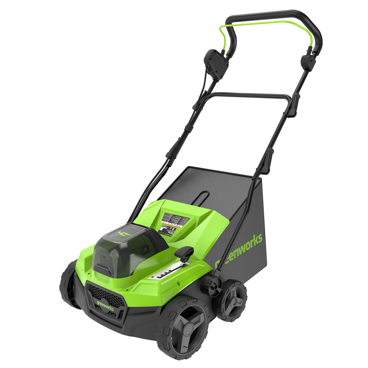 40V Vertikalskärare / Scarifier 2-i-1 38cm - endast verktyg