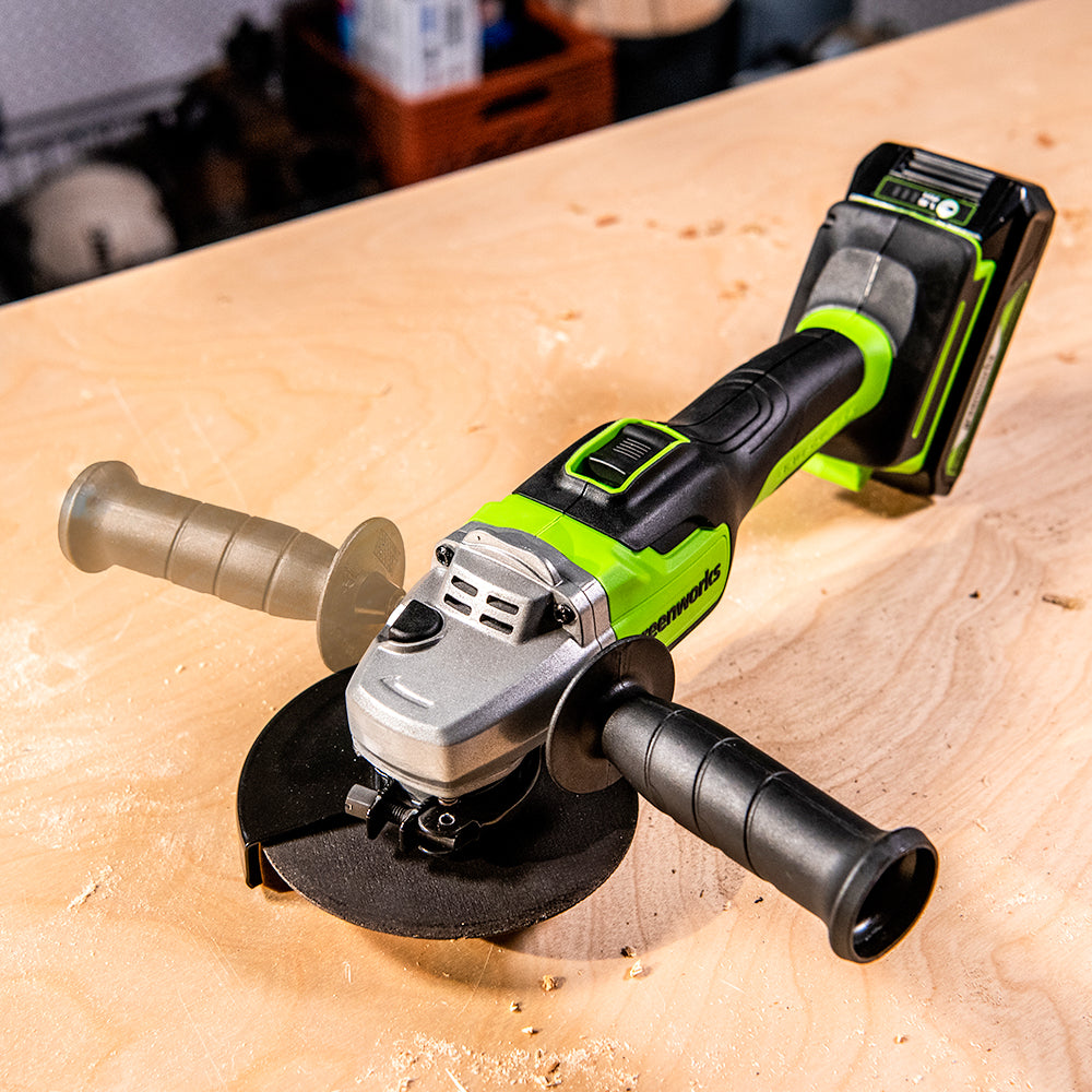 POWERALL 24 V vinkelslip – 4 Ah-batteri