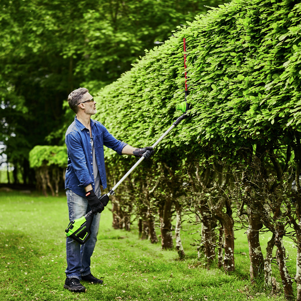 60V teleskopisk häcksax 51cm generation 2 – endast verktyg