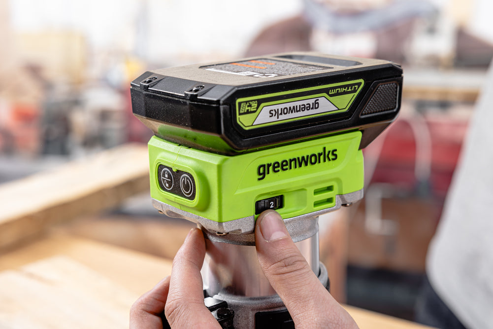 POWERALL 24 V handöverfräs - endast verktyg