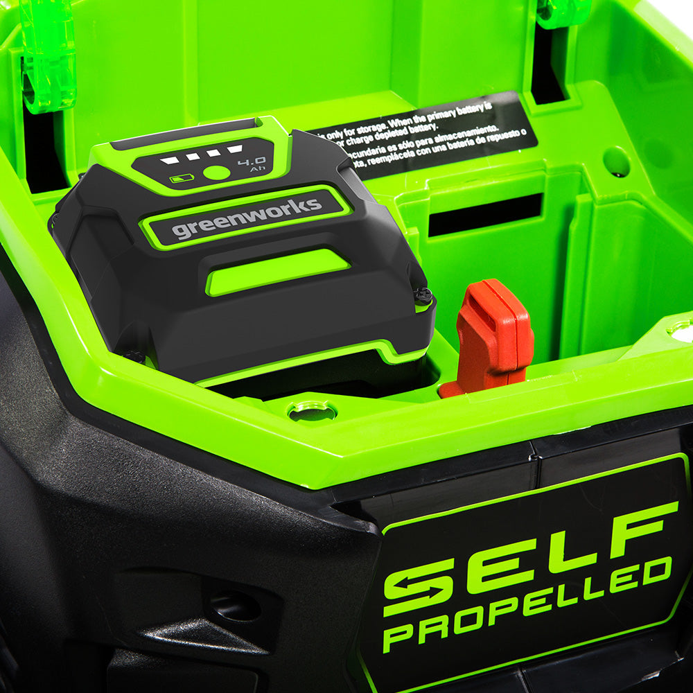 40 V batteritvåpack 4 Ah