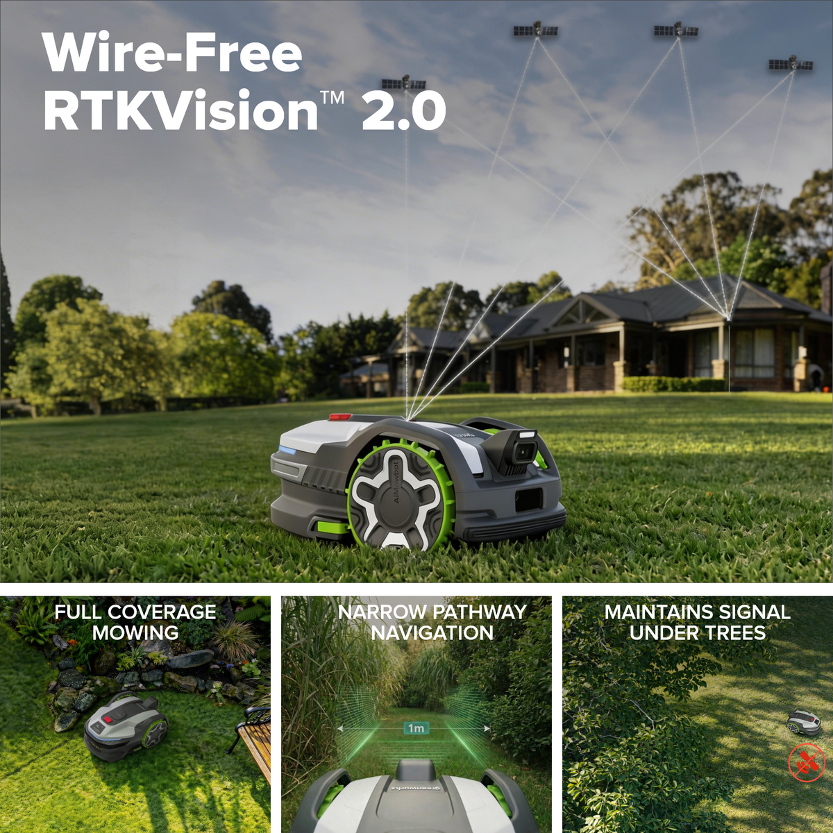 AiMowbot 6 – RTKVision™ 600 m²