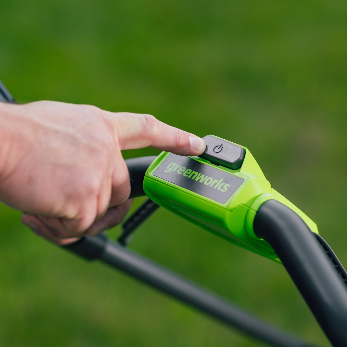POWERALL 48 V (24 V x 2) gräsklippare 36 cm + 24 V grästrimmer 25 cm, gen. II, set