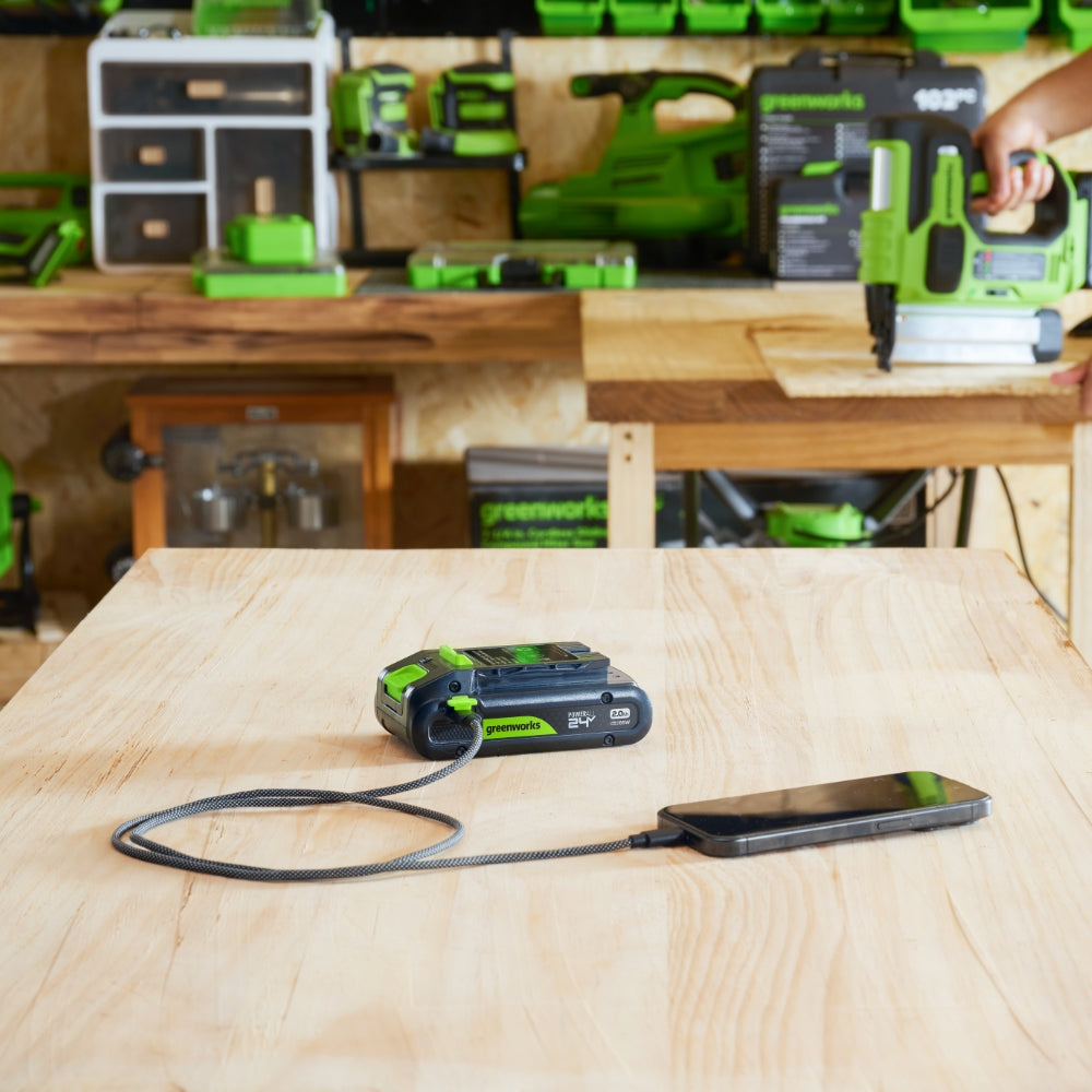 POWERALL 24 V högeffekts-USB-C-batteri 2 Ah