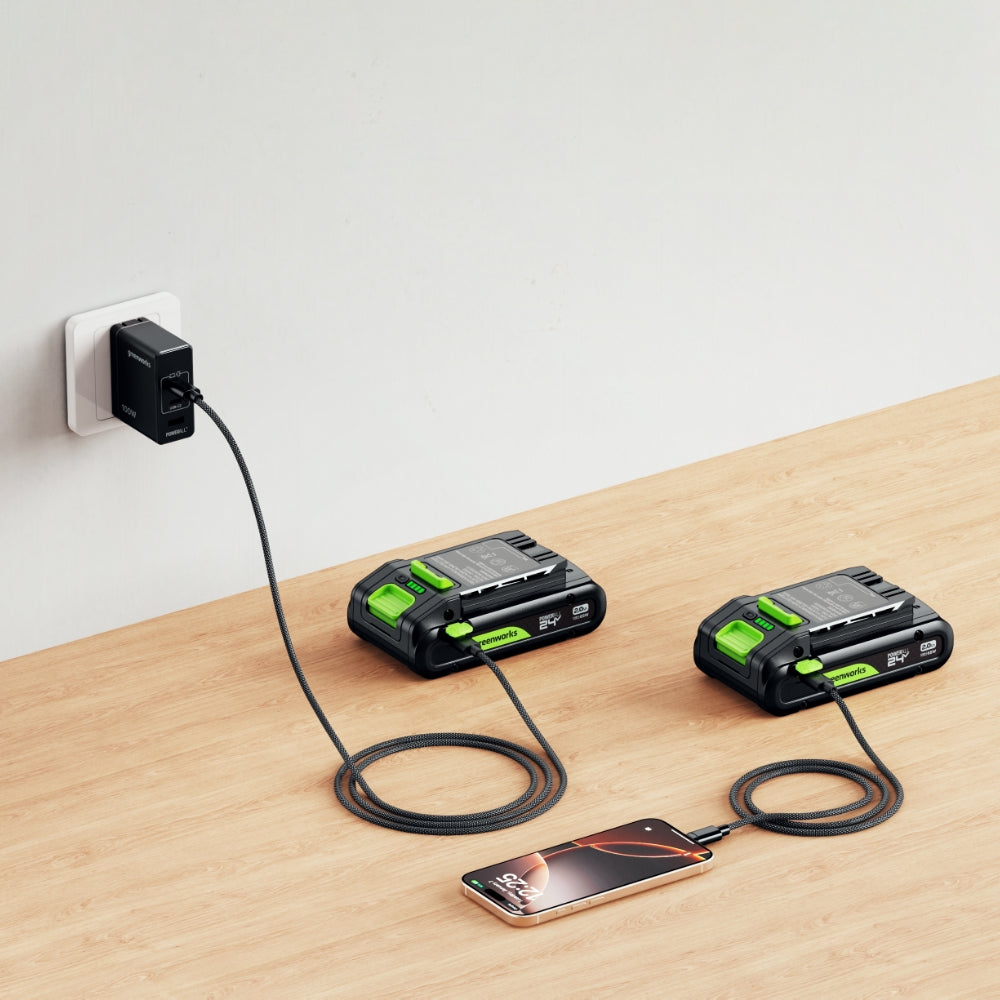 POWERALL 24 V högeffekts-USB-C-batteri 2 Ah