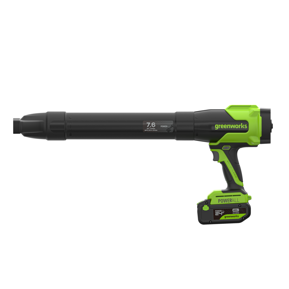 POWERALL 24 V pistolblåsare 209 km/h – 4 Ah-batteri