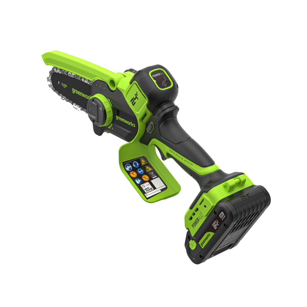 POWERALL 24 V minisåg 10 cm, gen. II med förlängningsskaft – 2 Ah-batteri