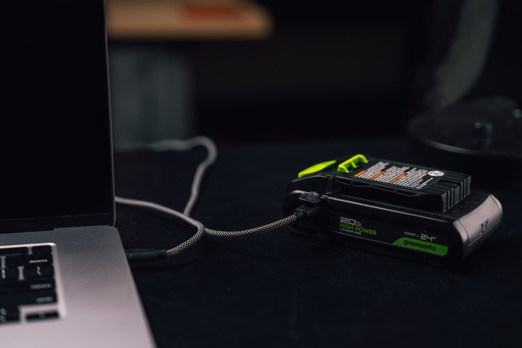 POWERALL 24 V högeffekts-USB-C-batteri 2 Ah