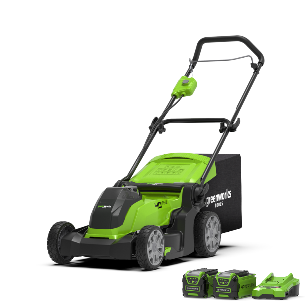 40 V gräsklippare 41 cm – 2 x 2 Ah-batteri