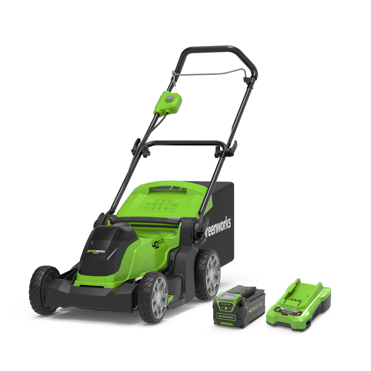 40 V gräsklippare 41 cm – 4 Ah-batteri