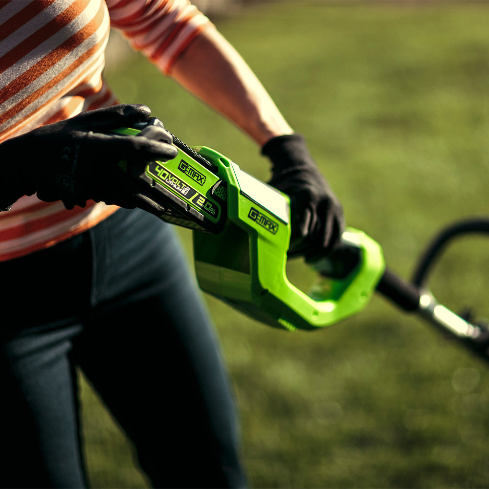 40 V-gräsklippare 41 cm + grästrimmer 30 cm, set