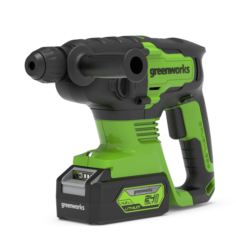 POWERALL 24 V slagborrmaskin 2 J – 4 Ah-batteri