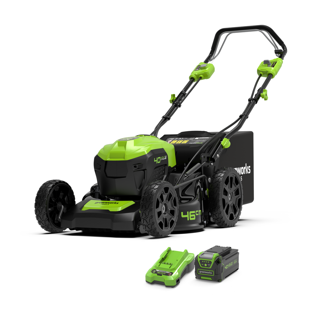 40 V gräsklippare 46 cm SP – 4 Ah-batteri