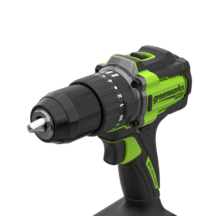 POWERALL 24 V PRO slagborrmaskin 60 Nm – 2 batterier