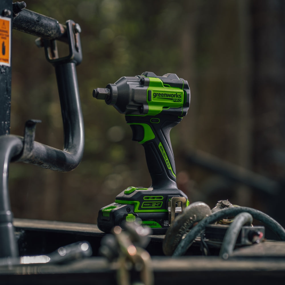 POWERALL 24 V mutterdragare 550 Nm – endast verktyg