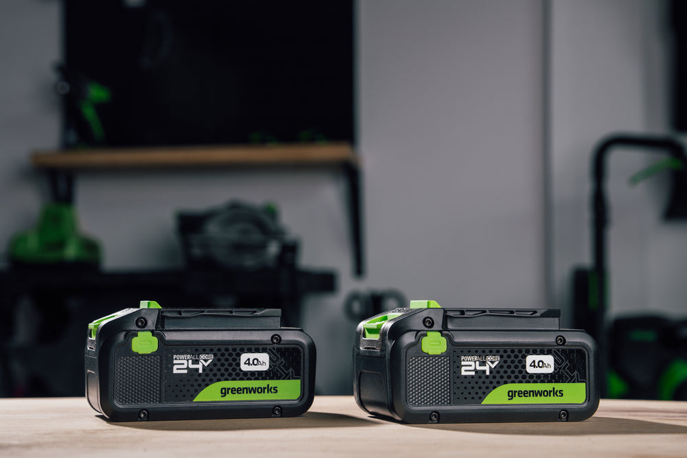 POWERALL 24 V 2 × högeffekts-USB-C-batterier 4 Ah
