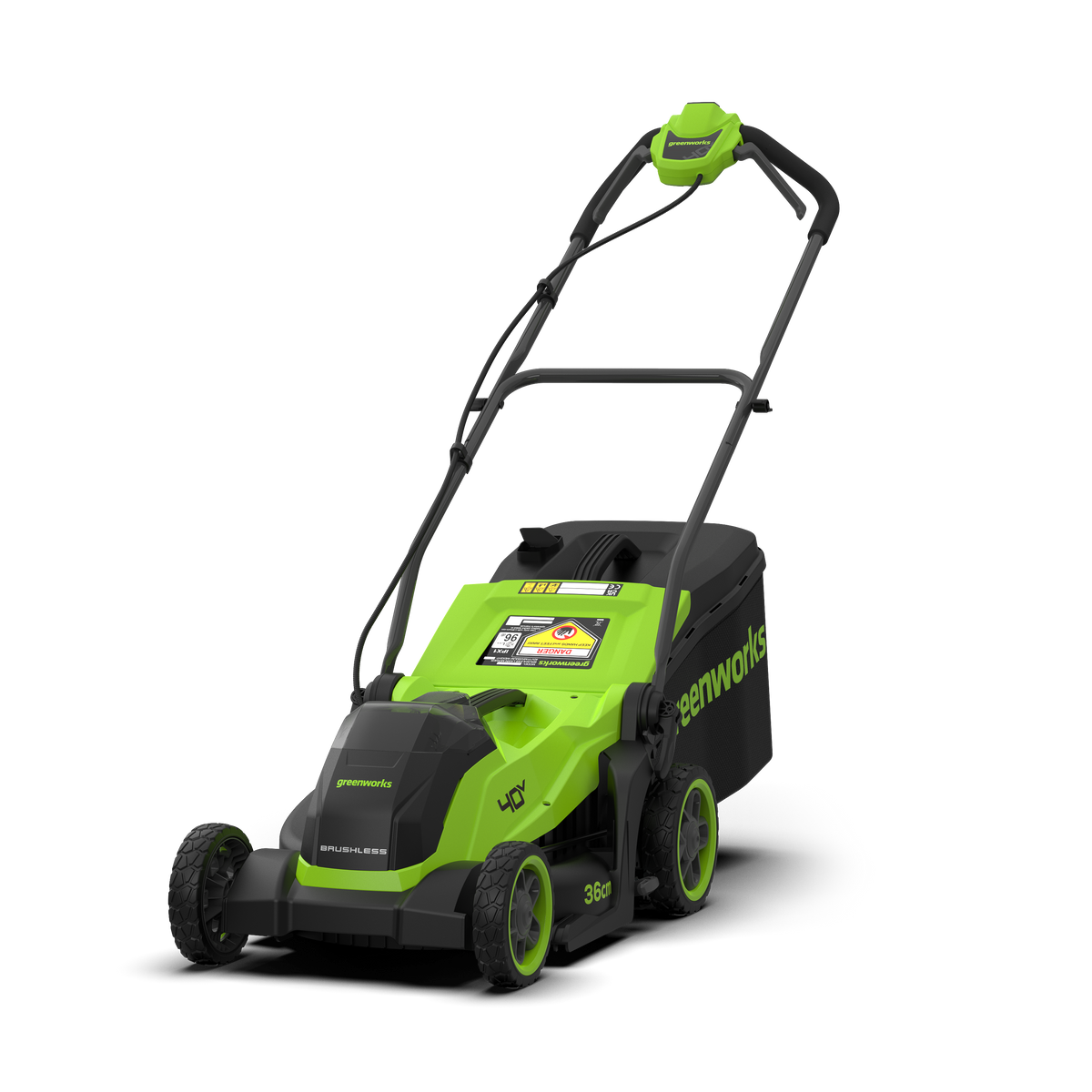 40 V gräsklippare 36 cm, gen. II – endast verktyg