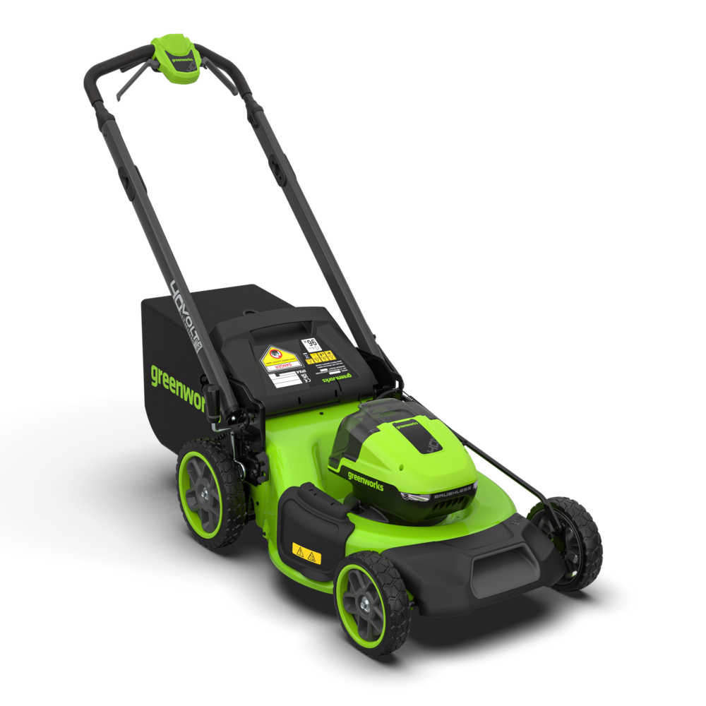 40 V gräsklippare 51 cm, självgående, gen. II – 2 × 5 Ah-batteri