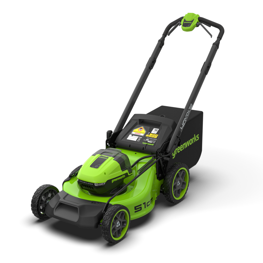 40 V gräsklippare 51 cm, självgående, gen. II – 2 × 5 Ah-batteri