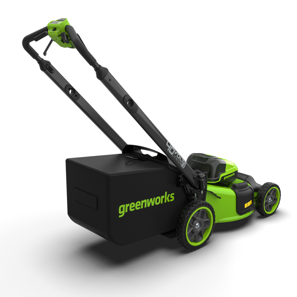 40 V gräsklippare 51 cm, självgående, gen. II – 2 × 5 Ah-batteri