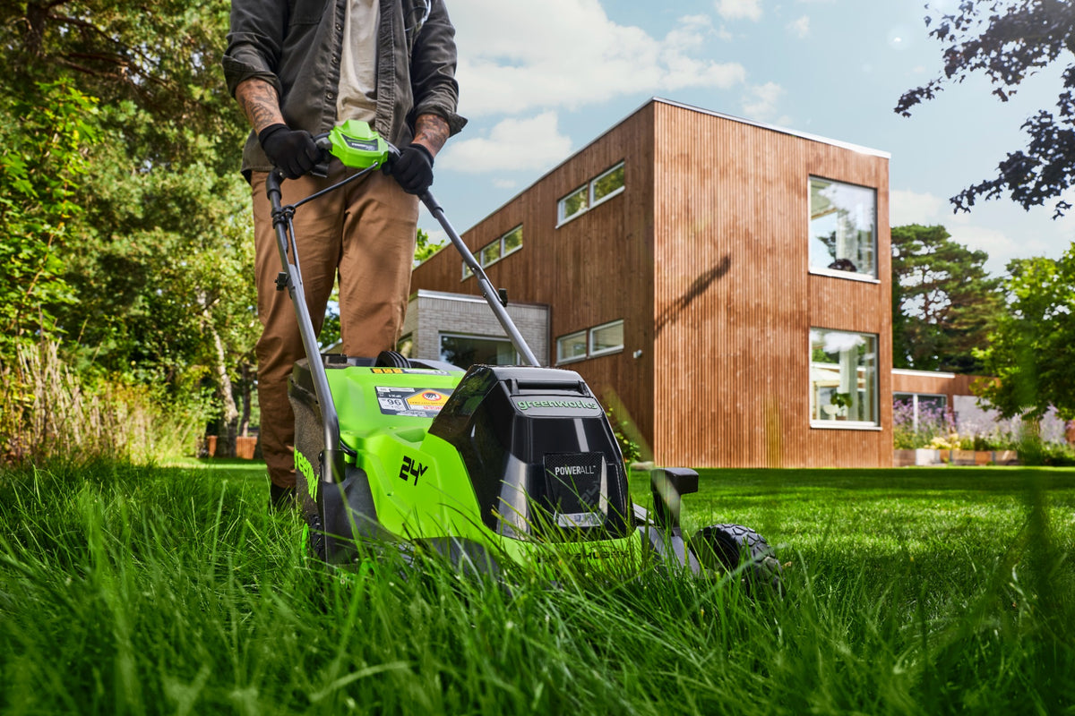 POWERALL 24 V gräsklippare 33 cm Gen. II – 4 Ah batteri