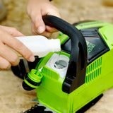 40 V motorsåg 40 cm 1,8 kW – 2× 2 Ah-batteri