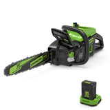 60 V motorsåg 40 cm – 4 Ah-batteri