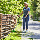 POWERALL 48 V (24 V x 2) röjsåg med cykelhandtag 38 cm – 2 x 4 Ah-batteri