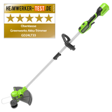 POWERALL 24 V grästrimmer 33 cm – 4 Ah-batteri