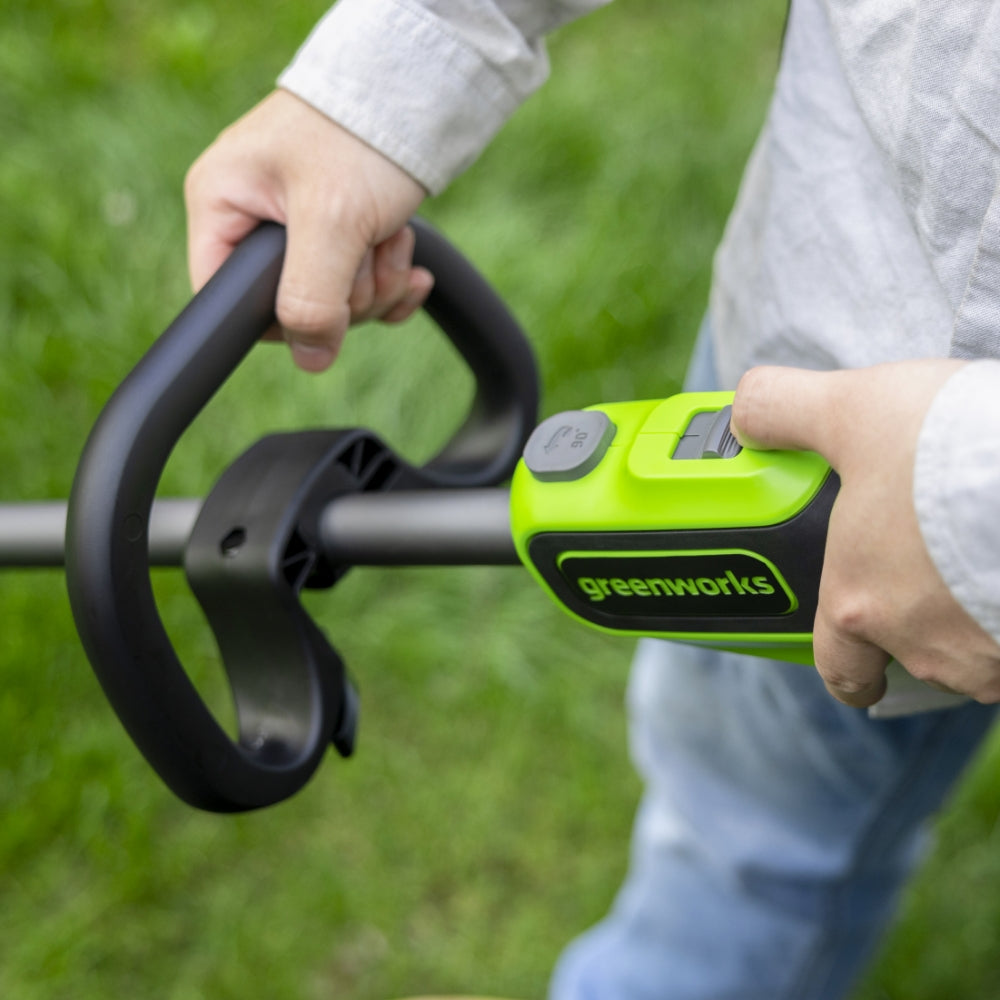 POWERALL 24 V grästrimmer 33 cm, gen. II – 4 Ah-batteri