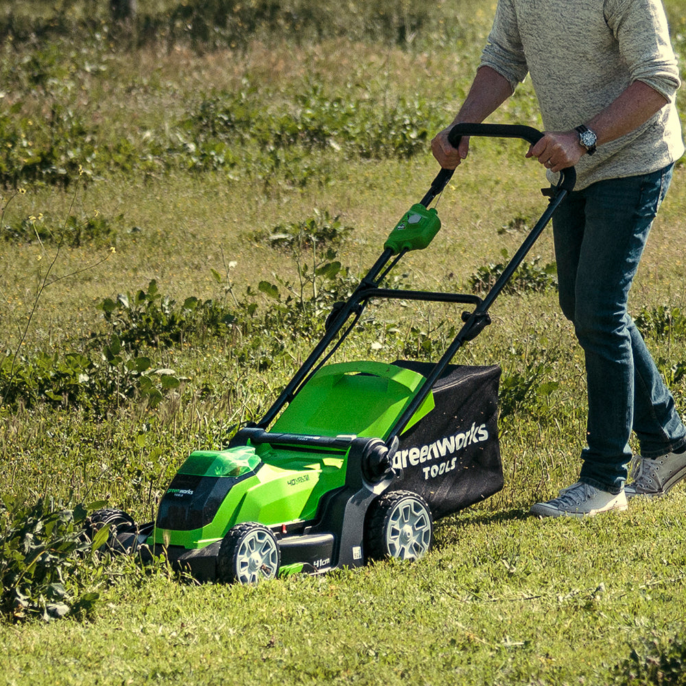 40 V gräsklippare 41 cm – 2 x 2 Ah-batteri