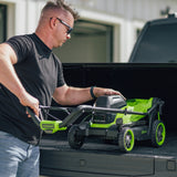 POWERALL 48 V (24 V x 2) gräsklippare 36 cm – 2x 4 Ah-batteri