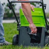 POWERALL 48 V (24 V x 2) gräsklippare 36 cm – 2x 4 Ah-batteri