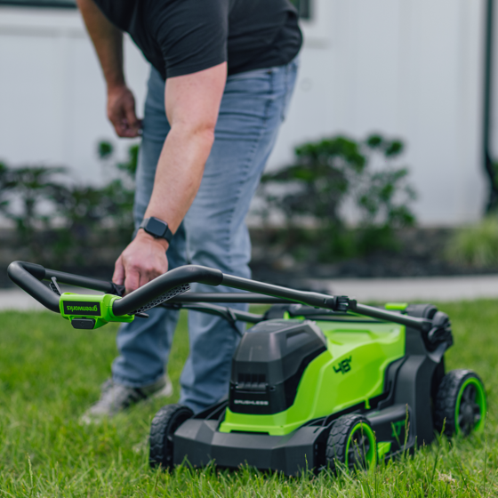 POWERALL 48 V (24 V x 2) gräsklippare 41 cm – endast verktyg