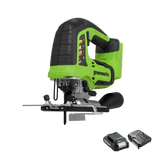 POWERALL 24 V sticksåg – 2 Ah-batteri