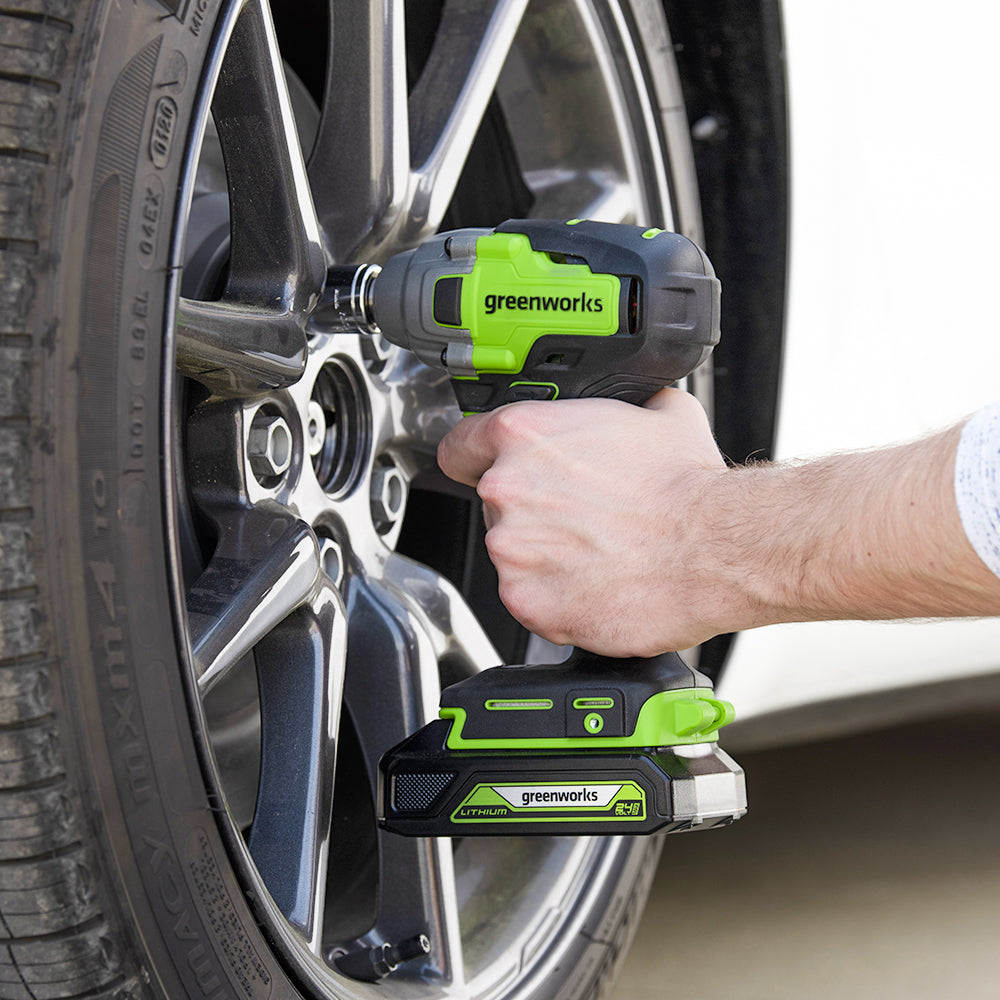 POWERALL 24V mutterdragare 400 Nm – endast verktyg