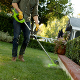 40 V-gräsklippare 41 cm + grästrimmer 30 cm, set