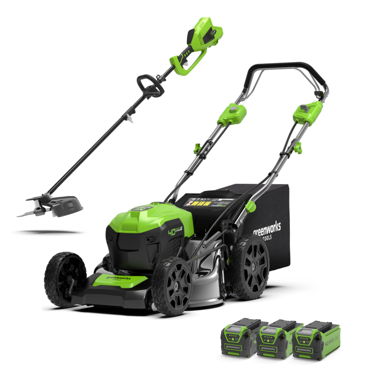 40 V-gräsklippare SP 46 cm + gräsröjare 40 cm, set