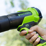 POWERALL 24 V pistolblåsare 209 km/h – 4 Ah-batteri